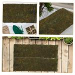 1 Rolle Künstlicher Moosrasen Kunstrasenfliesen Moos Kulisse Terrasse Bastelmoosmatte Realistische Grasfliese Tischläufer Aus Gras Landschaftsbau Moos Künstliches Moos Green