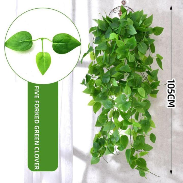 Nep klimop muur woondecoratie groene bladeren voor hotel en bruiloft tuin huis kunstmatige bladeren decor opknoping kunstmatige plant (groene dille bladeren)