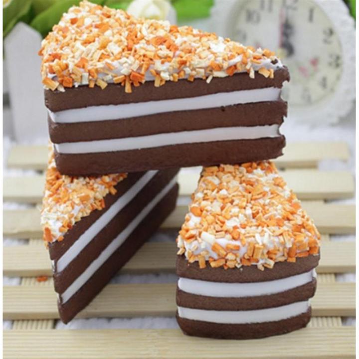 Fake Kuchen künstliche Kuchen 5PCS Gefälschte Kuchen Künstliche Schokolade Mousse Kuchen In Dreieck Form Modell Dekoration Küche Prop Realistisches Essen