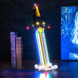 Ledlichtset compatibel met Lego 10391 Over The Moon with P'harrell W'illiams (geen model), decoratieverlichtingsset compatibel met Over the Moon with P'harrell W'illiams Creatief s
