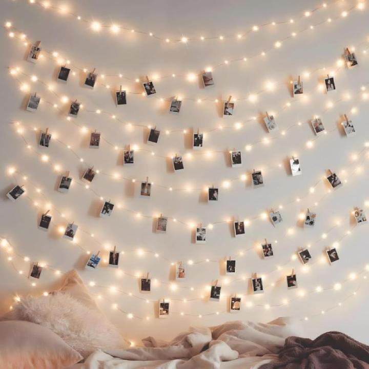 Led-lichtsnoer met USB-stekker, 200 leds, 20 m, koperen led-draad, lichtketting voor , met afstandsbediening, 8 modi met timer en dimmen, kerstlichtketting voor kerstdecoratie, war