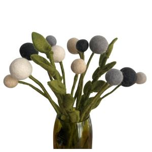 - Vilten bloemen boeket bloemen van vilt - boeket - Fair Trade - handgemaakt (ochtenddauw)