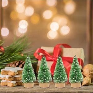 12 Weihnachtsbaum Deko Tannenbaum Für Tisch Miniaturkiefern Sisalbäume Künstlicher Christbaum Miniatur Tannenbaum Christbaum,Weihnachtsdeko