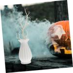 24 STK Halloween-korallentote Zweige Halloween-baumzweige Fauk-pflanzenzweige Gefälschter Korallenzweig Zweige Für Vase Getrocknete Künstliche Zweige Baum Herzstück Weiß Plast