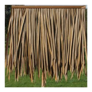 Simulation Strohfliese Palm Stroh Simulationsrolle Langlebige Künstliche Strohfliese Gefälschtes Stroh Fliese Gefälschte Stroh Für Hawaiian Feel Bar Seaside (Color : Yellow A, 