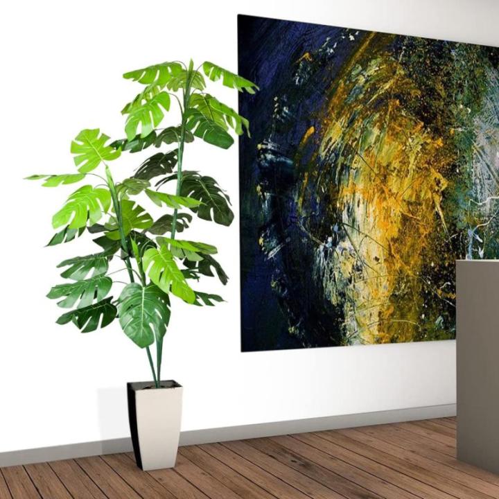 Monstera raamblad kunstplant kunstboom kunstplant 150 cm