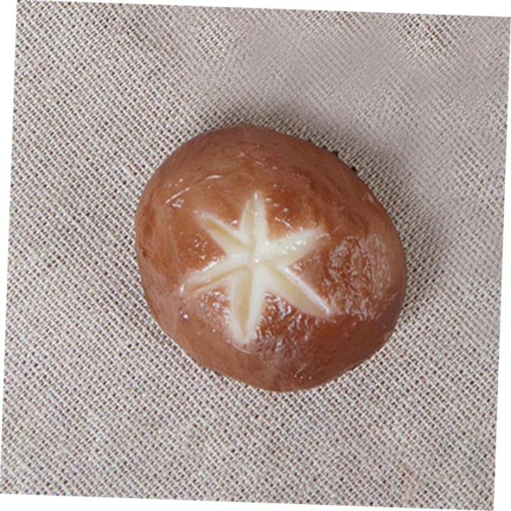 3 Stück Simuliertes Pilzmodell Mini Foto Requisite Gefälschtes Lebensmittelzubehör Mini Pilzmodell Kleines Pilzmodell Kleines Pilzdekor Interessantes Pilzdekor Gefälschter