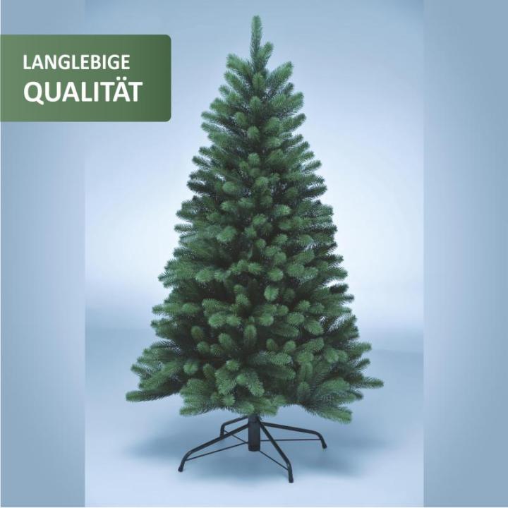 Kunstkerstboom van PE, met en zonder ledverlichting