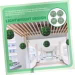 2 Sätze Blumenarrangement -Topiary-Rahmen Topiary- -Rahmen Hochzeitsdeko Hochzeits Dekoration Kunstpflanze Kugelblumenhalter Ständer Für Blumenkugeln Plastik 4 Stück * 2