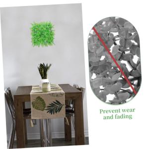 2st Kunstrasen Kunstpflanze Rasenkante Wandpflanzen Künstliches Dekor Wanddekoration Im Hintergrund Hängende Wandpflanzen Wanddekoration Für Hochzeitsfeier Wandpaneel PVC Green