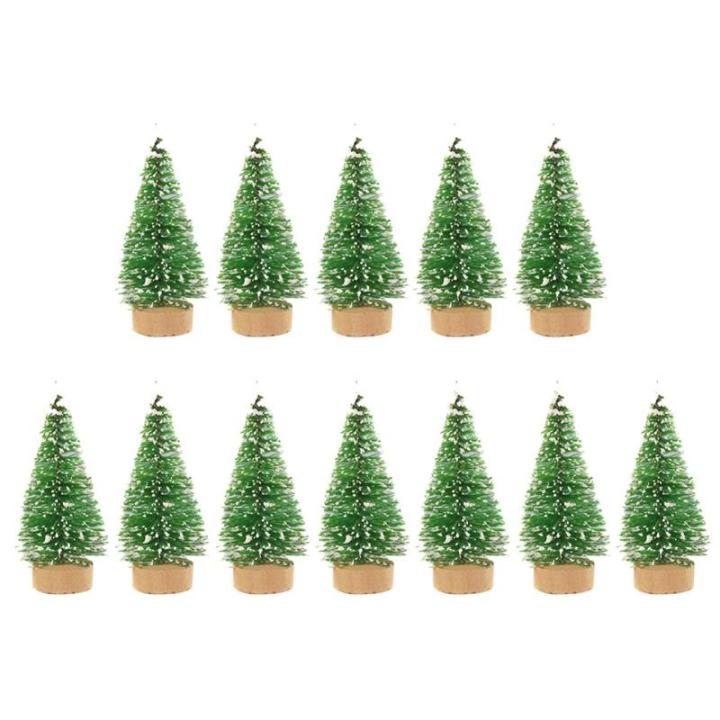 12 Weihnachtsbaum Deko Tannenbaum Für Tisch Miniaturkiefern Sisalbäume Künstlicher Christbaum Miniatur Tannenbaum Christbaum,Weihnachtsdeko