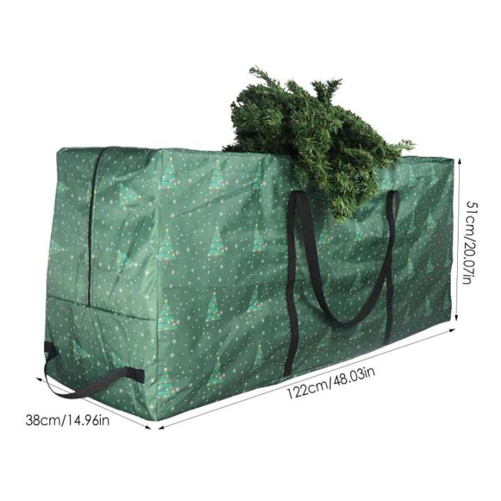 Weihnachtsbaumaufbewahrung - Weihnachtsbaum Tasche Extra Groß, Weihnachtsbaum-Aufbewahrungstasche mit 4 Griffen und breiter Öffnung | Weihnachtsbaum-Aufbewahrungstasche für 4 Fu