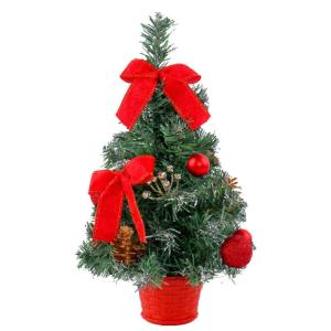 Künstlicher Weihnachtsbaum, Tisch-Weihnachtsbaum, Startseite Künstliche Kiefer für Tisch, Weihnachtskiefernbaum mit gewebter Basis für Fenster, Wand, Baum,