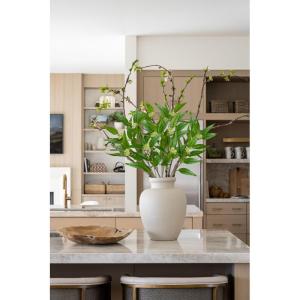 Künstliche Eukalyptuszweige mit weichen Beerenbündeln, 83,8 cm, künstlicher Eukalyptus-Spray, fühlt sich echt an, künstliche Eukalyptusstiele für Zuhause, Hochzeit, Tafelaufs