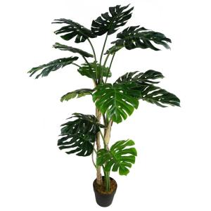 Hochwertige künstliche Monstera-Pflanze