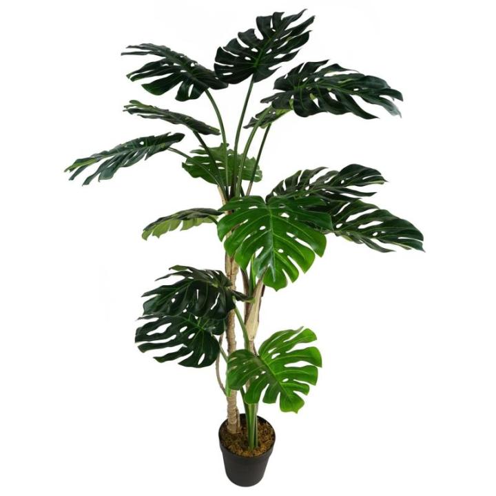 Hochwertige künstliche Monstera-Pflanze