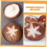 4 Stück Simulierte Shiitake Pilze Multifunktionale Foto Requisite Mini Pilz Dekoration Zubehör Für Den Schreibtisch Künstliche Pilze Interessante Gefälschte Pilze