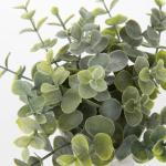 Kunstplant mini kunstplant eucalyptus rozemarijn kruiden in cementpot decoratie badkamer bureau keuken tuin decoratie set van 3