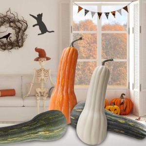 Künstliche Kürbisse für Fotografie-Requisiten, Thanksgiving, Partys, Dekorationen, Schaumstoff, Kürbisse, Gemüse für Korb-Display