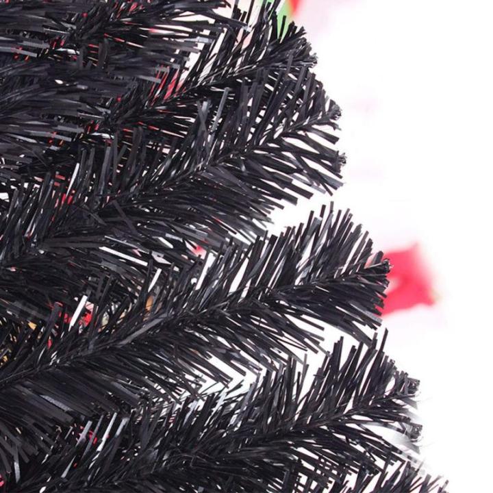 Fuß Echter Weihnachtsbaum, Premium Fichte mit Scharnier, inklusive Ständer mit Wurzeln, umweltfreundlicher Weihnachtsbaum, für Weihnachtsdekoration,B,280cm(9.2ft)