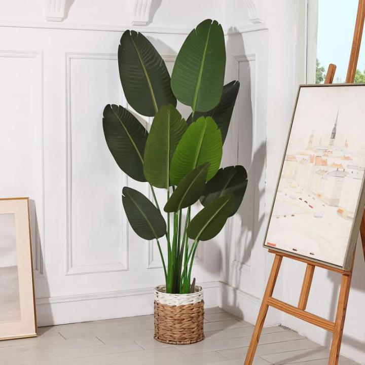 CozyBox Artificial Tropical Palm Tree Fake Plant voor indoor outdoor, Perfect Faux Plants for Home Garden Office Store Decoratie, 5 feet