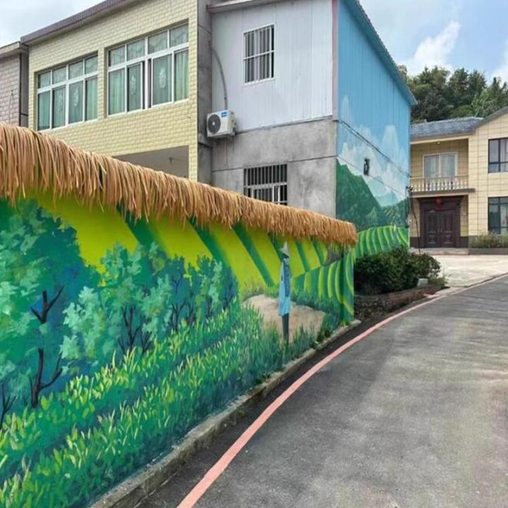 Mexikanisches Strohdach, Synthetisches Strohdach, Tiki-Bardach Strohdach Synthetisches Strohdach, DIY-Strohrollen-Gartenzaun Für Hawaiianische Strandpartys, Gartenzaundekoration U