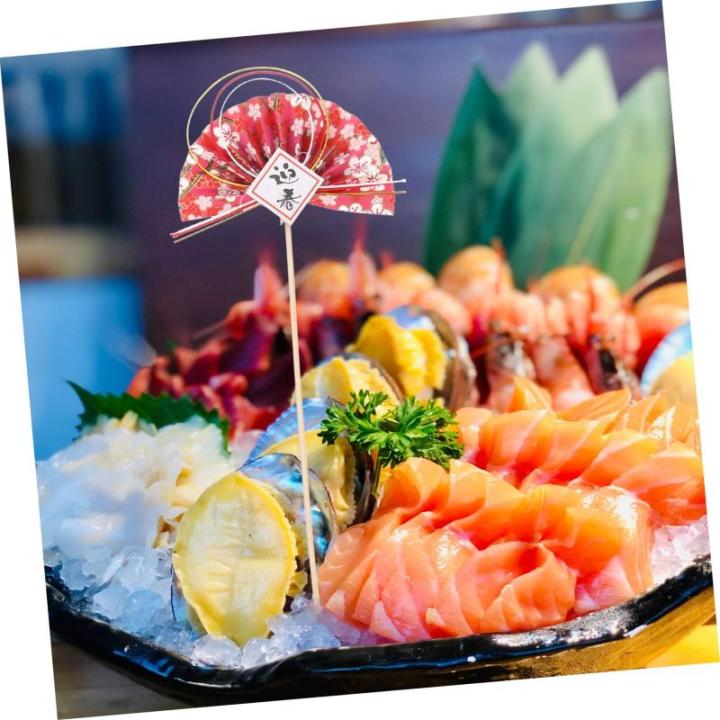 2st Blumenstab 2022 Cupcake-Picks Japanische Fan-Dekorationen Blumenarrangement-Fan Künstliche Blumenstiele Blumenstrauß-Arrangement Pflücken Sushi-Arrangement-Sticks Rosa Hölz