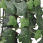 2x Kunstplant Klimop 90 cm Groen Decoratie Kunstbloemen