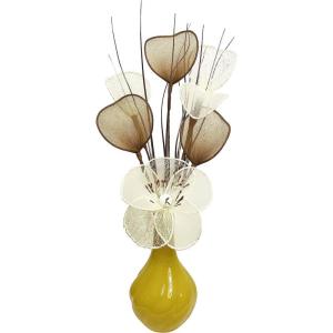 kunstbloemen in pot, decoratie, 32cm