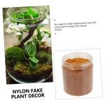 3 Stück 1 Moosrasenpulver Mini-Puppenhaus botanisches Dekor Zug künstliche Pflanzen Teppiche gefälschte Rasenverzierung DIY-Rasenpulver-Landschaftsverzierung klein