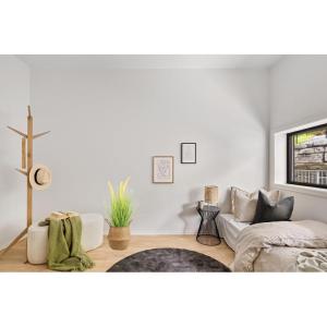 Kunstgras, kunstgras, decoogras, kunstplant, kamerplant, groene plant, kunstmatige plant, decoratie, in zwarte pot, zeer realistisch, groen (46 cm - artikelen. MN-KP-2224)