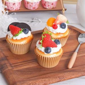Fake Kuchen künstliche Kuchen 6Pcs Künstliche Kuchen Gefälschte Cupcake Simulation Realistische Lebensmittel Nachahmung Faux Dessert Display Realistisches Essen