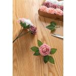25 stuks echt uitziende nep roos hoofd, nepbloemen Realfor DIY bruiloft boeketten Centerpieces arrangementen Party Home Decoraties, Freecombination1