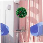 3st Grasball Blumenball Kunstrasen-anhänger Dekorative Hängende Kugeln Hängende Anhänger DIY Grasbälle Künstliche Formschnittkugel Lebendige Formschnittkugel Kunstrasenball P