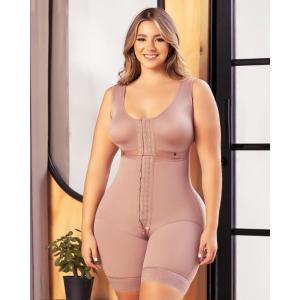 Fajas Colombianas Reductoras y Moldeadoras High Compression Clothing After Liposuction Full Bodysuit SCM0083