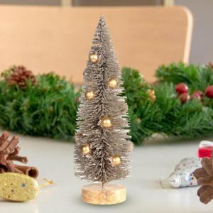 Desktop-Weihnachtsbaum, Weihnachtsbäume für den Tisch - Feiertags-Weihnachtsbaum für den Desktop,Tisch-Weihnachtsbaum, künstlicher Weihnachtsbaum mit Weihnachtskugel für
