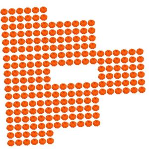 600 STK Kürbis Dekoration Halloween Pumpkin halloweenkürbis Skulpturen Wohnkultur Heimzubehör Ornament Schreibtisch zubehör lebensechtes Kürbishandwerk Miniatur-Kürbis-Dekor 