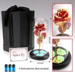 Die Schöne und das Biest Ewige Rose,Galaxy Rose Geschenk für Freundin