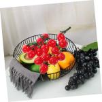 2 Stück Simulierte Kirschtomaten Dekorative Früchte Künstliche Früchte Künstliche Kirschtomaten Simulierte Tomaten Lebensechte Tomaten Girlande Künstliche Früchte Dekore