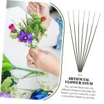 2 Sätze Gefälschte Blumenstange Draht Zur Blumenherstellung Kunstblumen Für Vase Künstliche Blüten Artificial Kunstpflanze Kunstblumen Zur Dekoration Plastik 100 Stück * 2