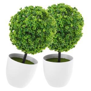 4 Stück Pflanzenbälle Dekorative Künstliche Blumen Künstliche Pflanzen Künstliche Pflanzen Für Den Außenbereich Bonsai Baum Simulationspflanze Topfformschnitt