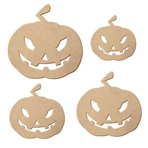 MDF Kürbis V4 - Zuschnitt 5-50cm Deko Basteln, Größe:7cm, Pack mit:25 Stück