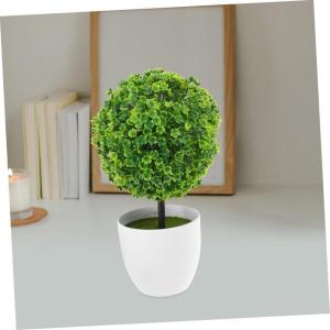 4 Stück Pflanzenbälle Dekorative Künstliche Blumen Künstliche Pflanzen Künstliche Pflanzen Für Den Außenbereich Bonsai Baum Simulationspflanze Topfformschnitt
