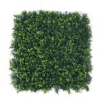 Kunsthaag Set - 4 x 50x50 cm - Groene Wand - Kunstklimop - Namaak Plant - Balkonscherm - Voor Buiten en Binnen - Olive
