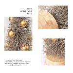 Weihnachtsbäume Für Den Tisch, Weihnachtsbaum, Miniatur Kiefern Weihnachtsbäume, NI Tannenbaum Klein, NI Grün Weihnachtsbaum Mit Schneeeffekt, Tischdekoration