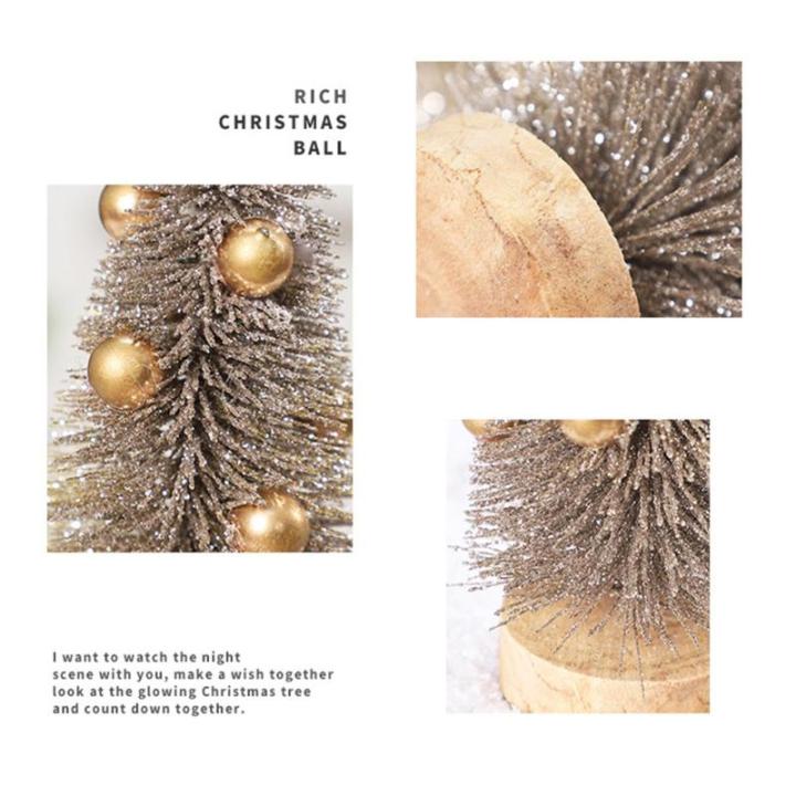 Weihnachtsbäume Für Den Tisch, Weihnachtsbaum, Miniatur Kiefern Weihnachtsbäume, NI Tannenbaum Klein, NI Grün Weihnachtsbaum Mit Schneeeffekt, Tischdekoration