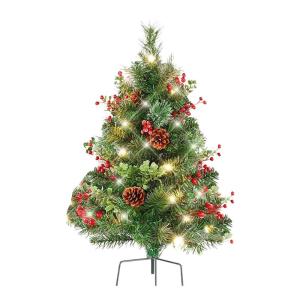 Weihnachtsbaum, Realistische Weihnachtsdosen-Dekobaum, Mini Kleiner künstlicher weihnachtsbäume Geschmückt künstlich Tisch Tannenbaum Geschmückter Christmas Tree Christbaum We