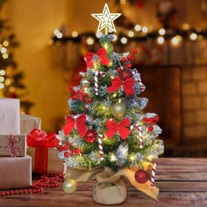 Tisch-Weihnachtsbaum,Weihnachtsbaum-Tischplatte - Weihnachts-Schreibtischdekorationen - Dekorative Miniatur-Weihnachtsbäume, Desktop-Weihnachtsbaumdekoration für Feiertagsparty-D