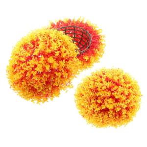 2st Eukalyptus-grasball Hängende Formschnittkugel Gefälschte Formschnittbäume Formschnittball Formschnittkugel Aus Buchsbaum Kunstrasenball Plastik Gefälschte Pflanze Künstlic