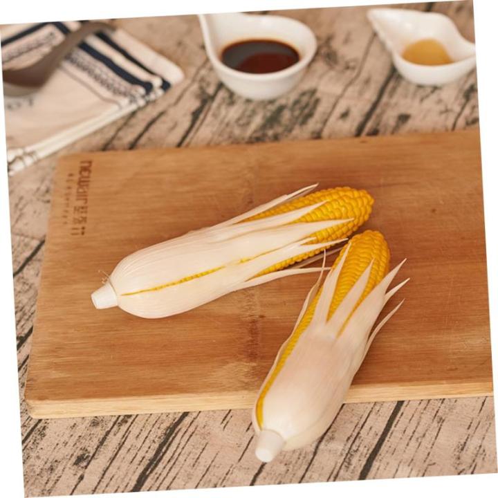 12 STK Mini-Kunstmais Künstliche Pflanze künstliches Popcorn plastikbeutel plastiktasche Gemüse Pflanzendekor künstlicher Mais gefälschter Mais Miniatur Kleidung Maiskolben Mo